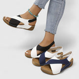 Antónia - Priedušné ortopedické sandále na turistiku pre ženy