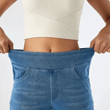 Pohodlné Nohavice s Elastickým Pásom