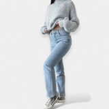 Lesklé letné džínsy